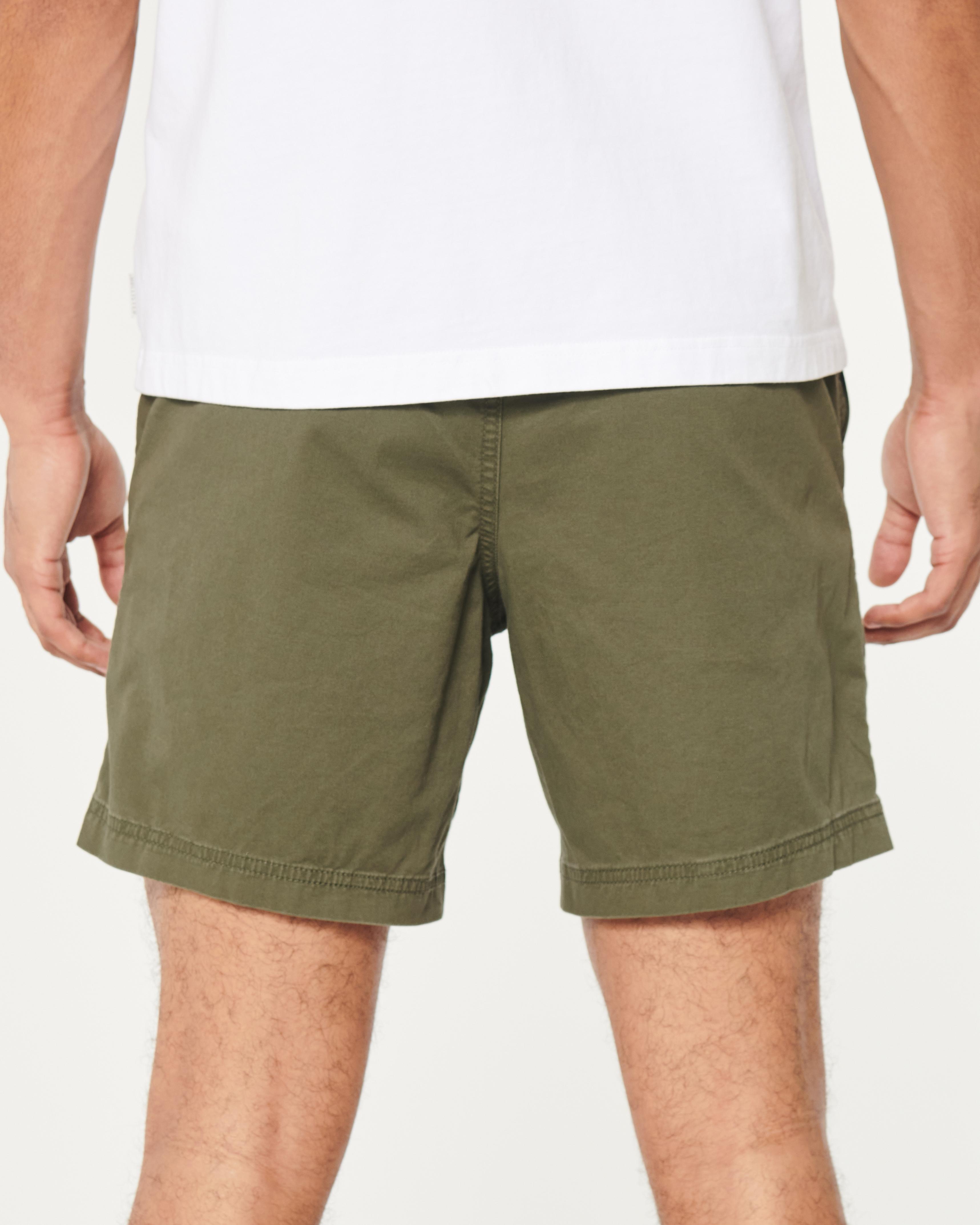 Twill Pull-On Shorts 7" Product Image