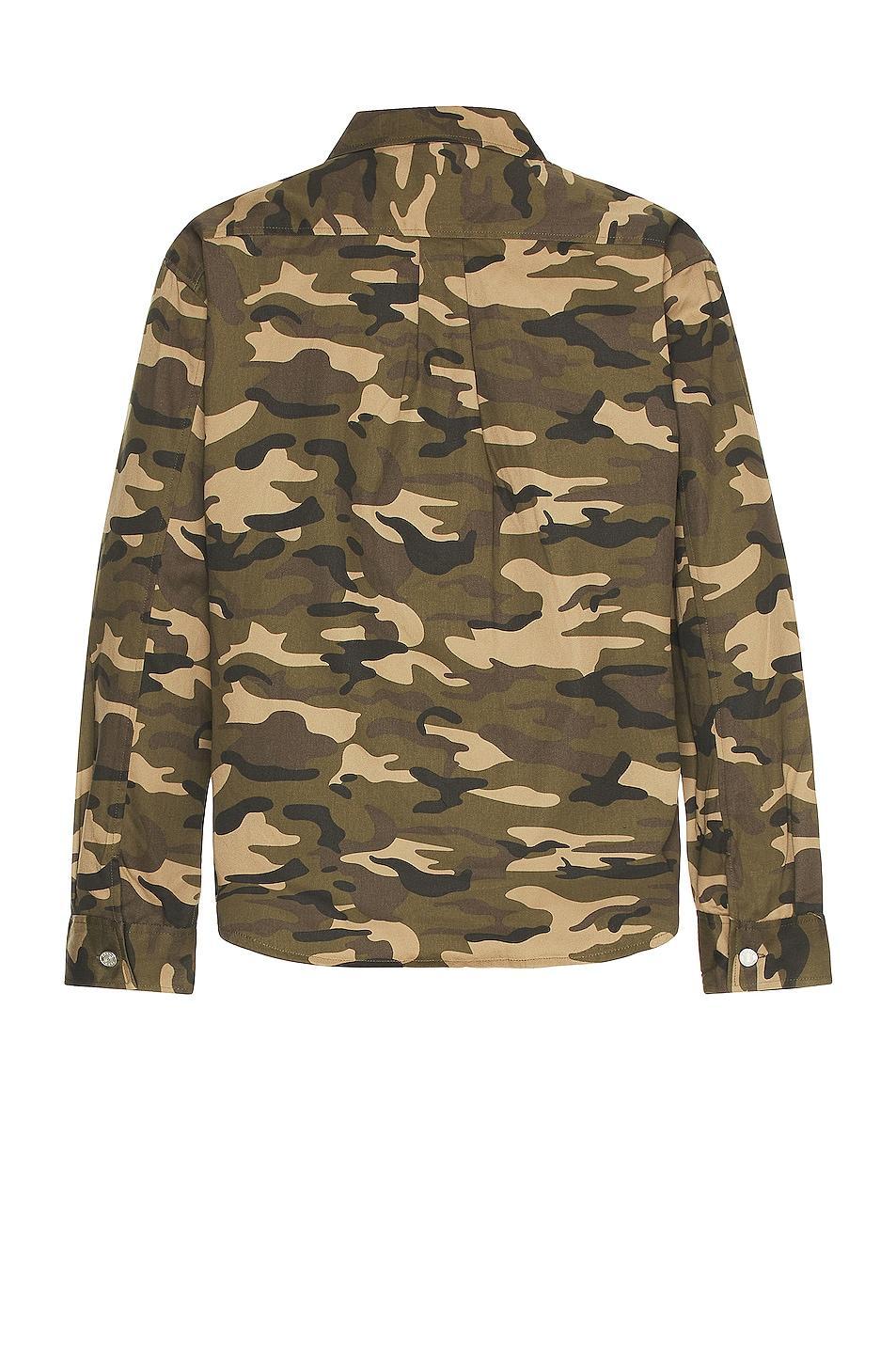 FRAME Camo Jacket Army. (also in ). Product Image