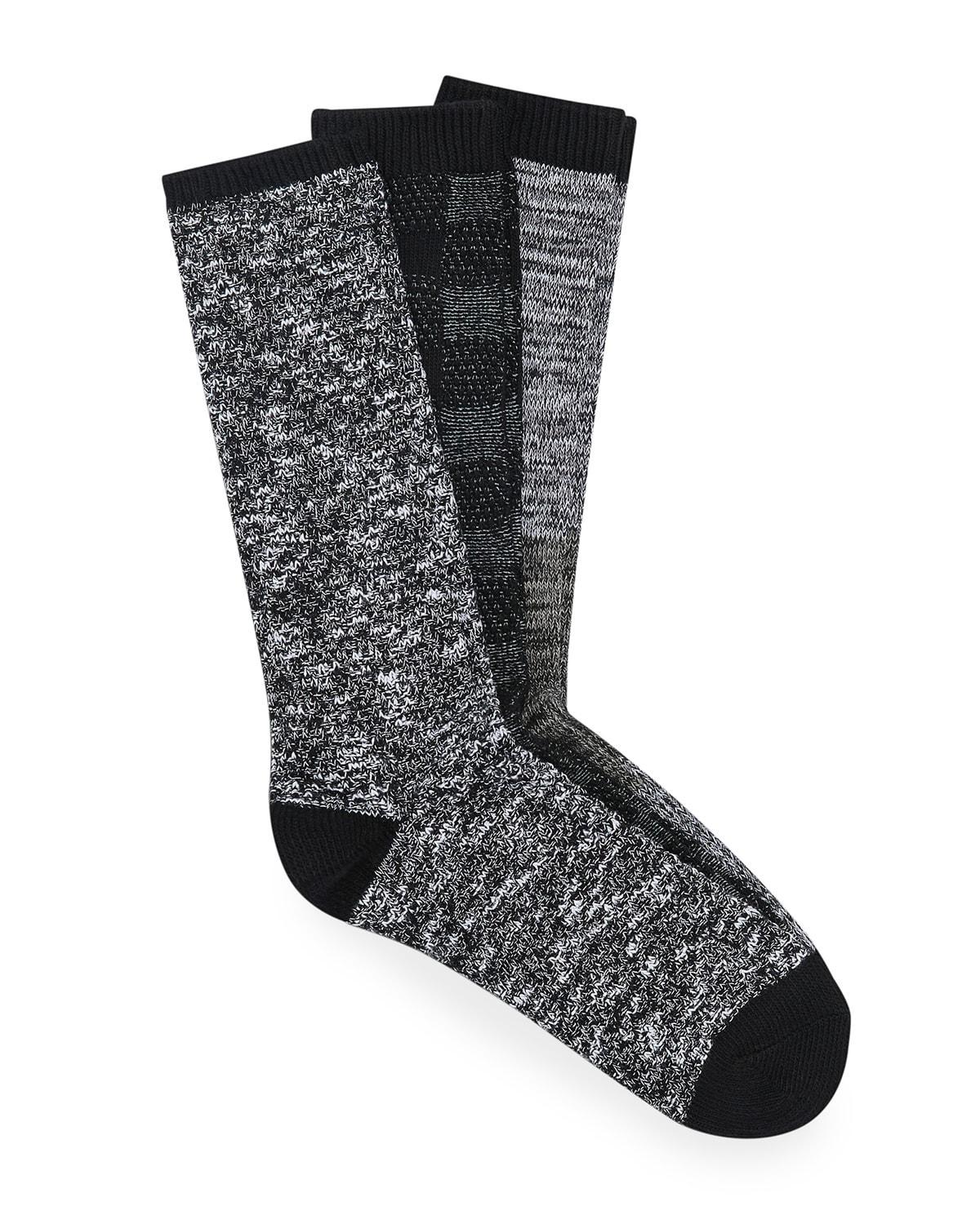 Mens Bennett 3-Pack Cozy Crew Socks Product Image