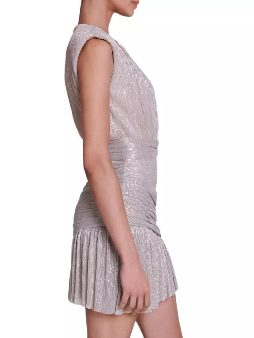 Short Metallic Dress Product Image