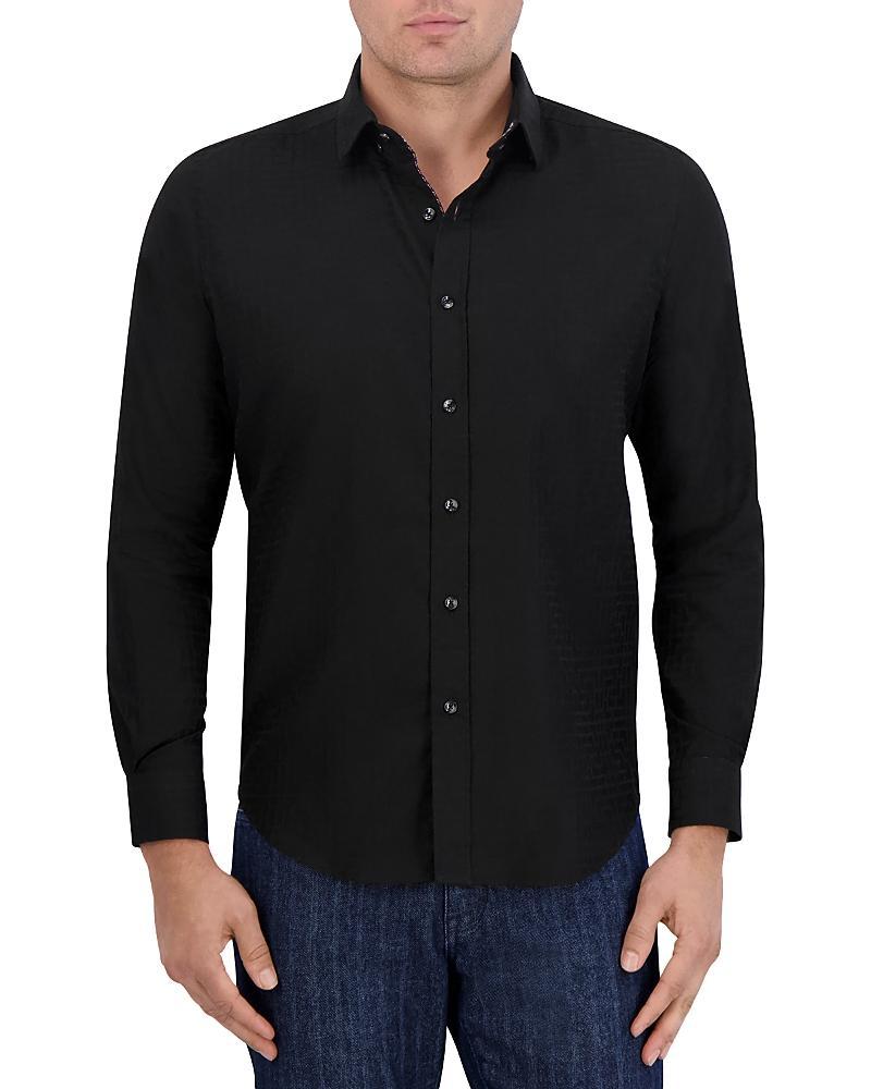 Robert Graham Amory Cotton Tailored Fit Button Down Shirt Product Image