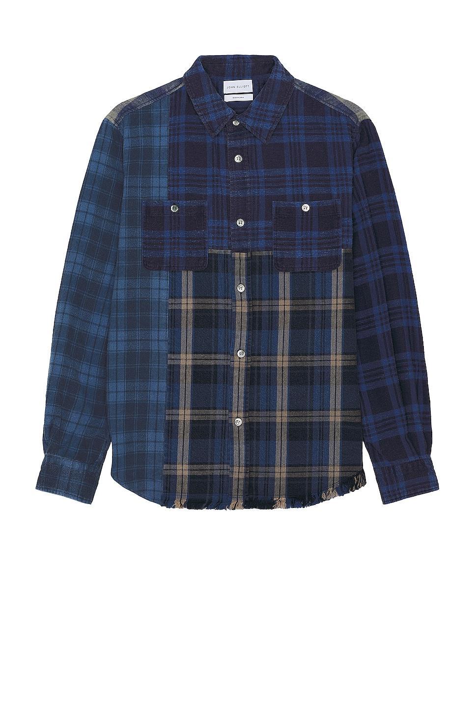 JOHN ELLIOTT Silverado Paneled Plaid Size L, S. Product Image