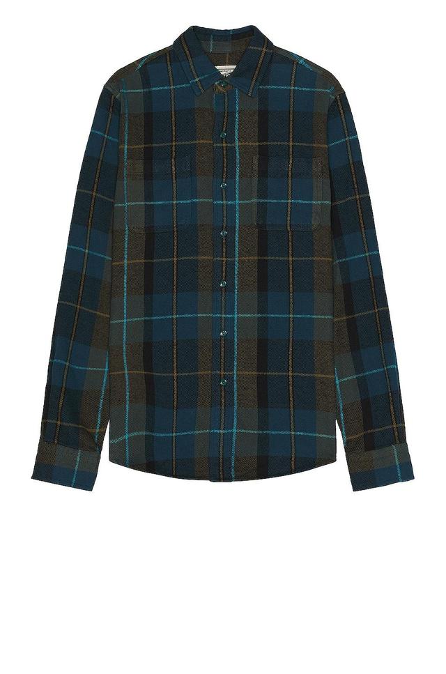 Schott Plaid Cotton Flannel Shirt Size S. Product Image