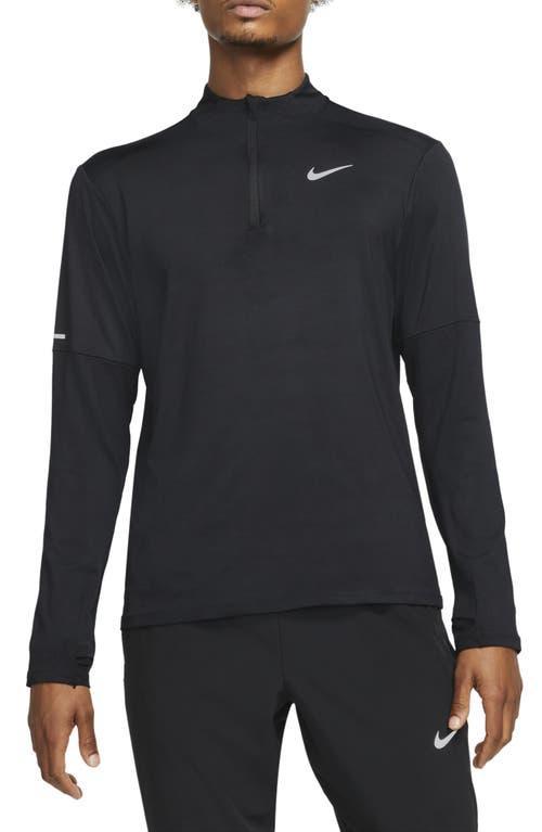 Nike Mens Nike Dri-FIT Top Half-Zip - Mens Reflective Silver/Grey Fog/Smoke Grey Product Image