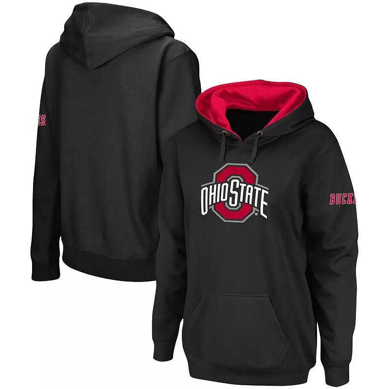 Womens Ohio State Buckeyes Big Logo Pullover Hoodie Product Image