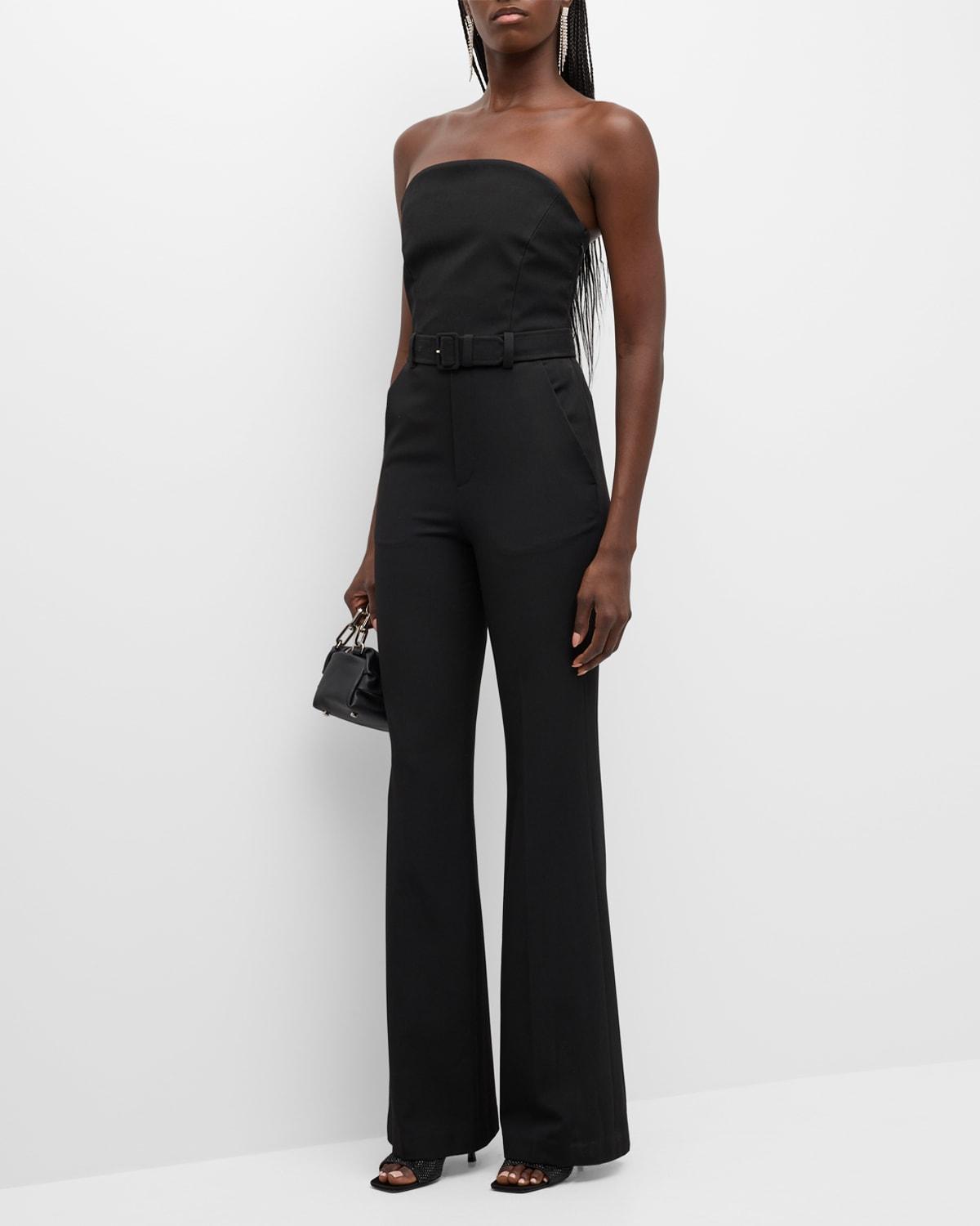 A. L.C. Kate Belted Strapless Jumpsuit Product Image