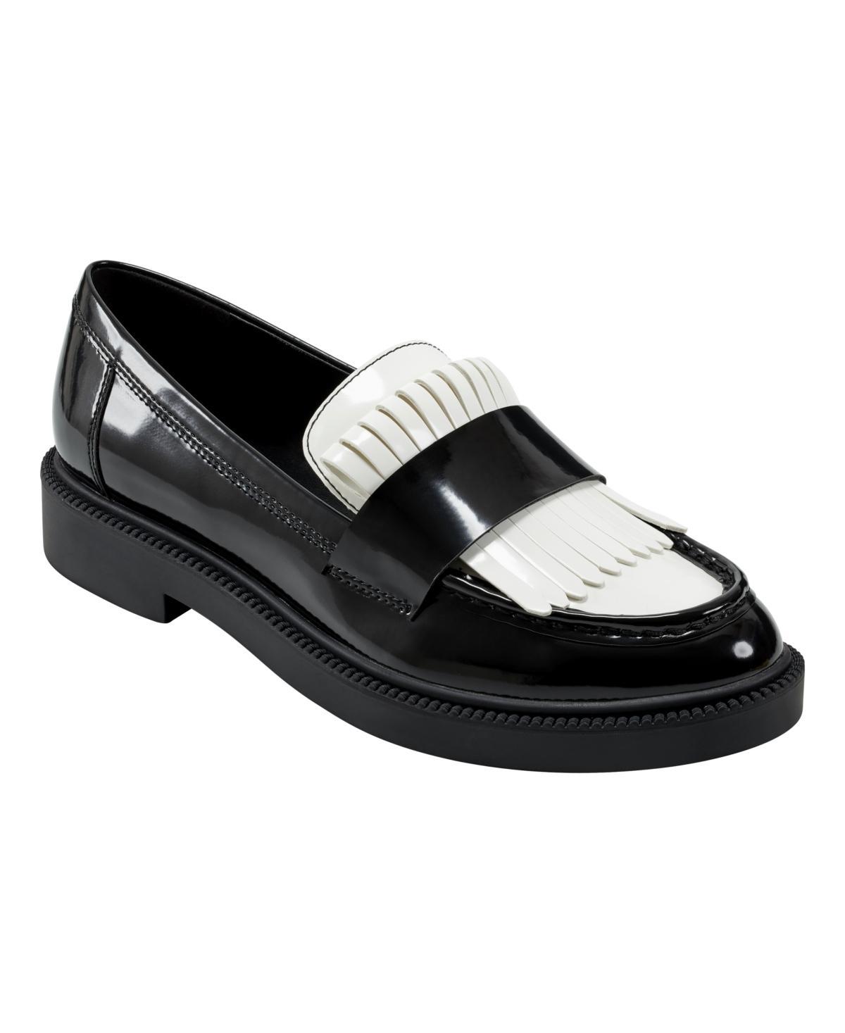 Marc Fisher Womens Calixy Almond Toe Slip-on Casual Loafers Product Image