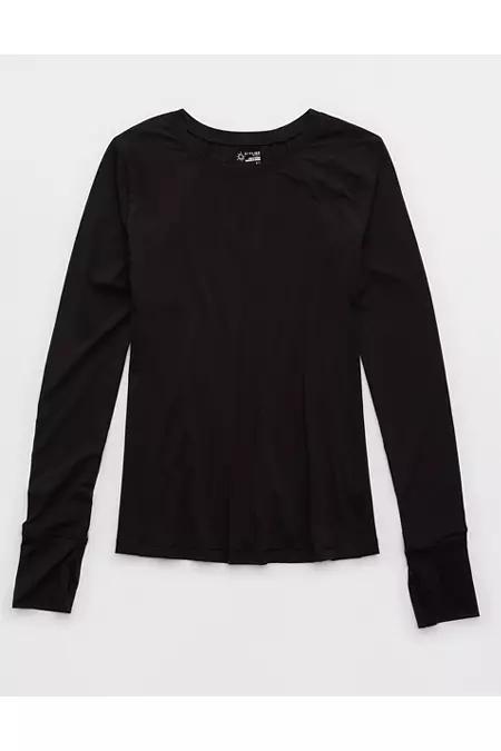 OFFLINE By Aerie Sweat Sesh Long Sleeve T-Shirt Womens Product Image