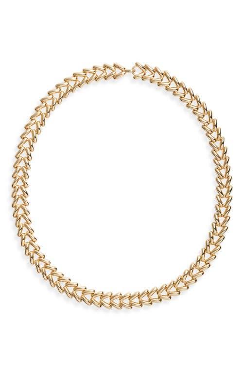 Womens All Linked Up Goldtone Necklace Product Image