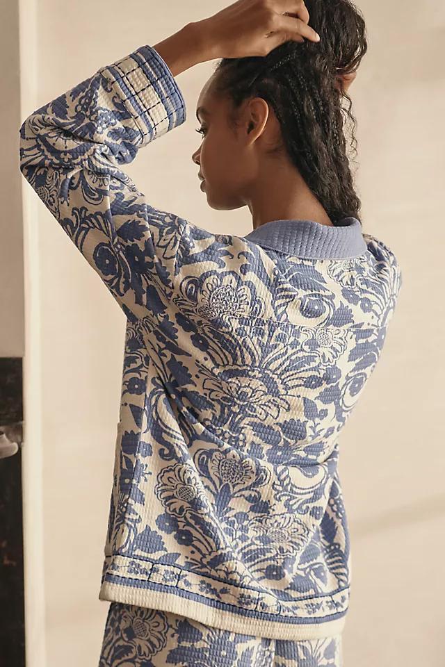 By Anthropologie Quilted Pajama Top Product Image