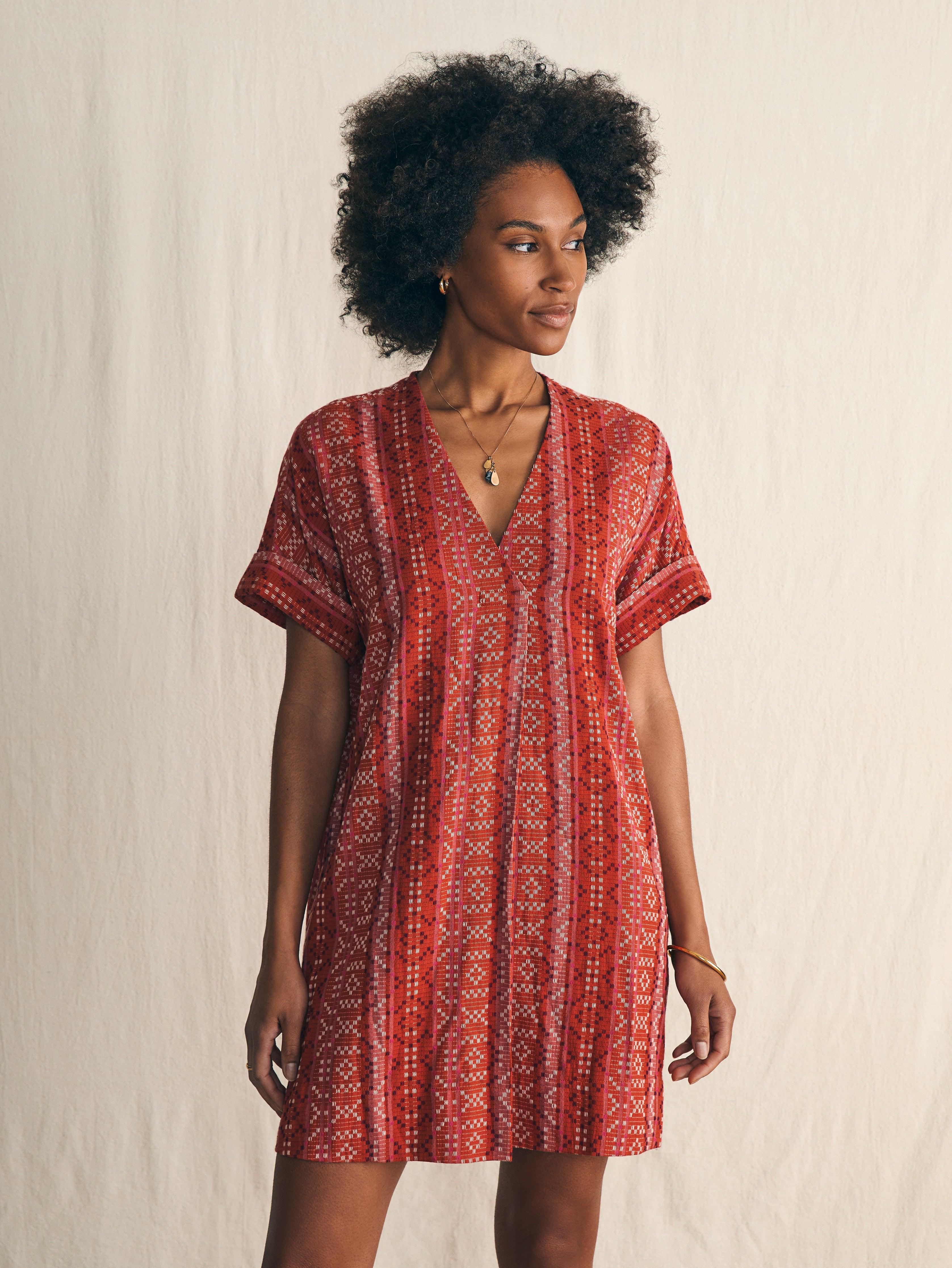 Sunset Land Sanibel Dress - Sunset Land Jacquard Female product image