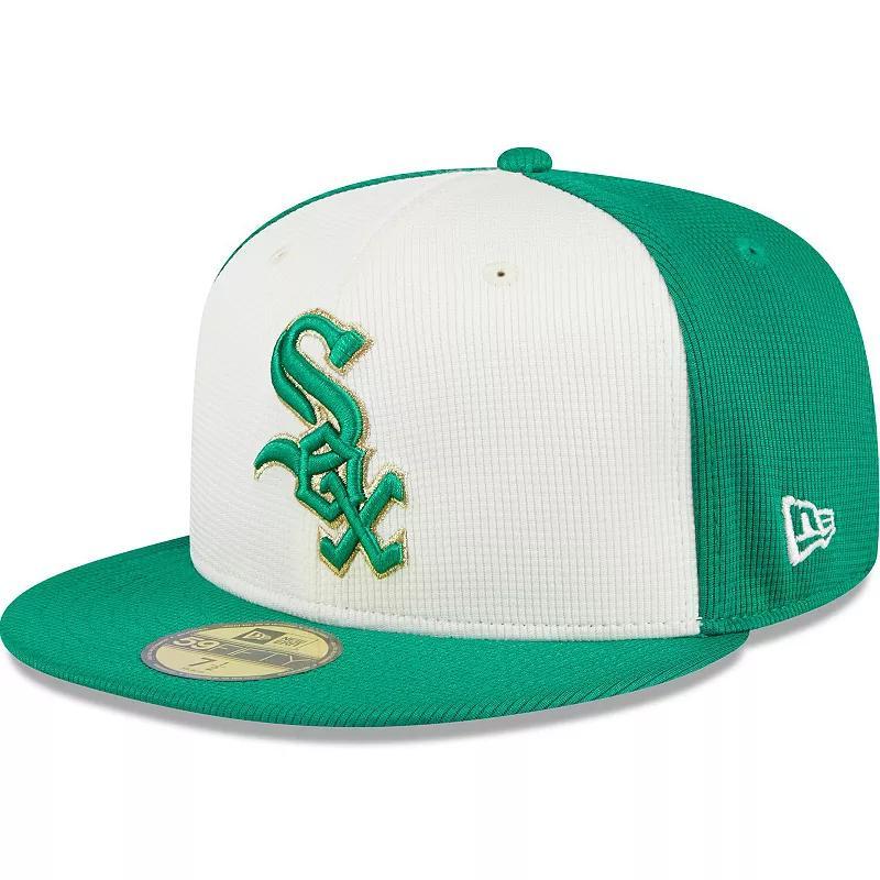 Mens New Era /Green Chicago Sox 2024 St. Patricks Day 59FIFTY Fitted Hat Product Image