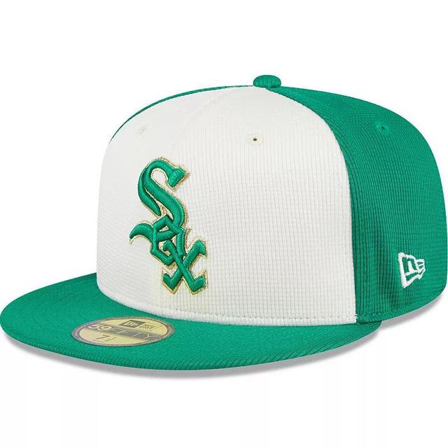 Mens New Era /Green Chicago Sox 2024 St. Patricks Day 59FIFTY Fitted Hat Product Image