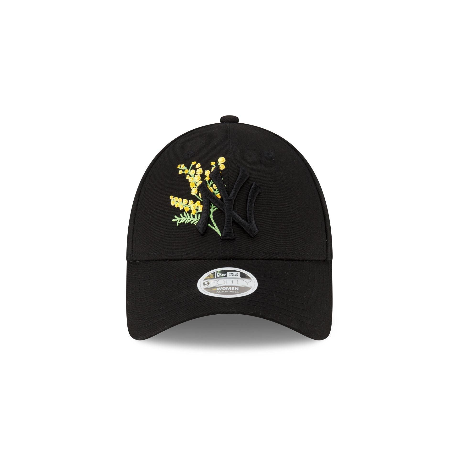 New York Yankees Black Mimosa Women's 9FORTY Adjustable Hat Female Product Image