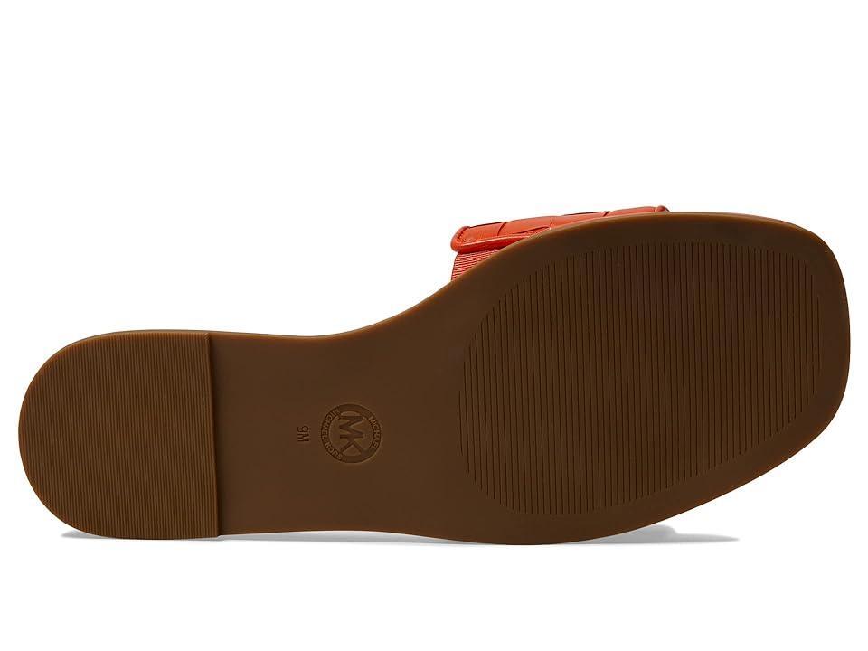 MICHAEL Michael Kors Hayworth Slide (Optic Orange) Women's Shoes Product Image