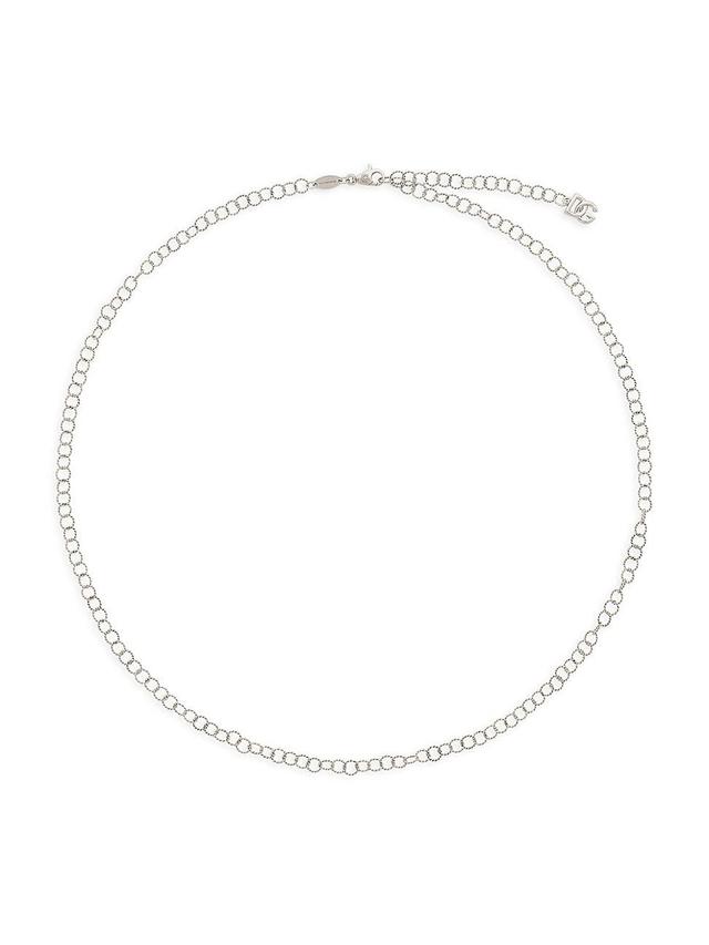 Womens Spare Parts 18K White Gold Chain Necklace/24 Product Image