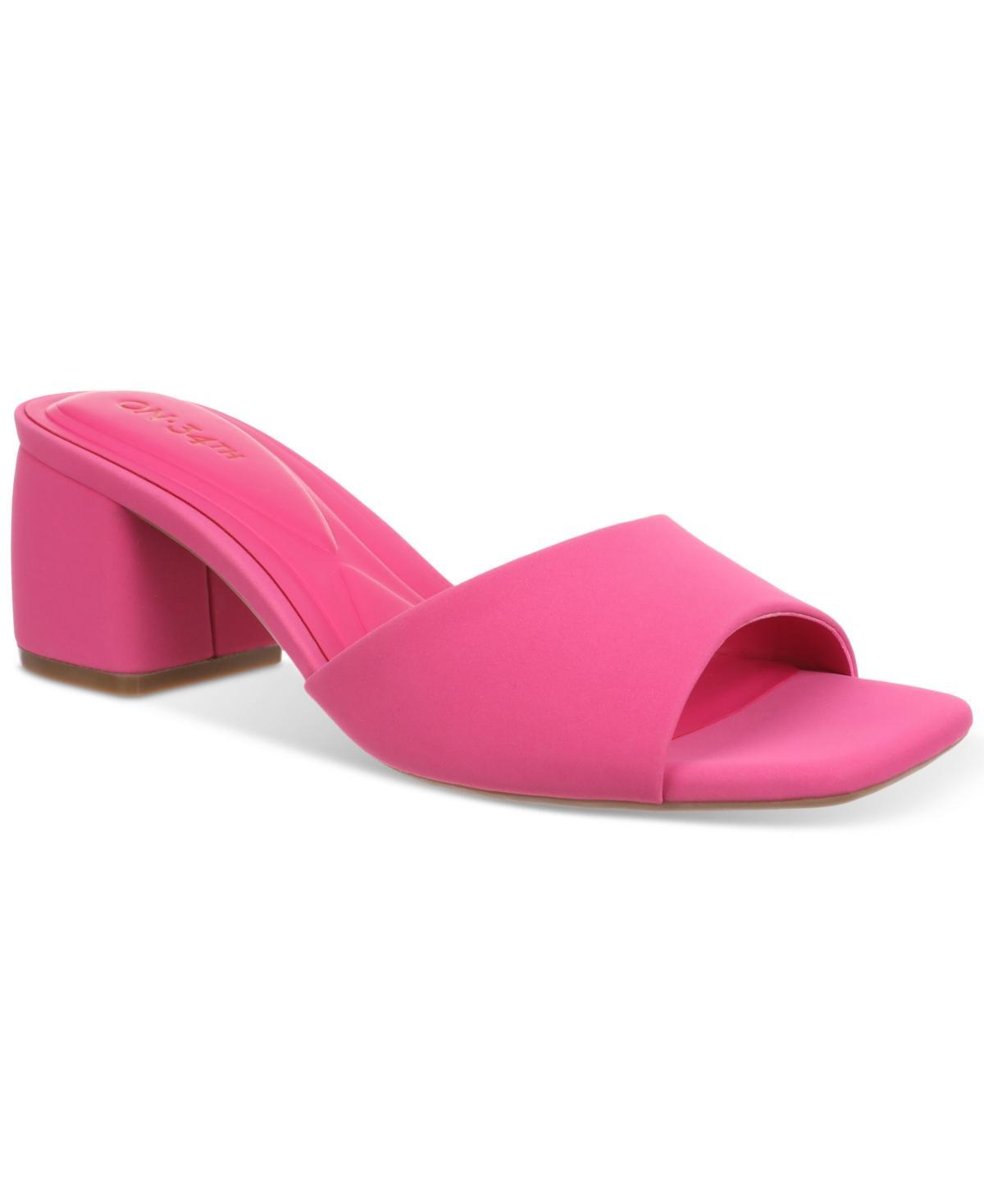 On 34th Womens Gabbie Slide Dress Sandals, Created for Macys Product Image