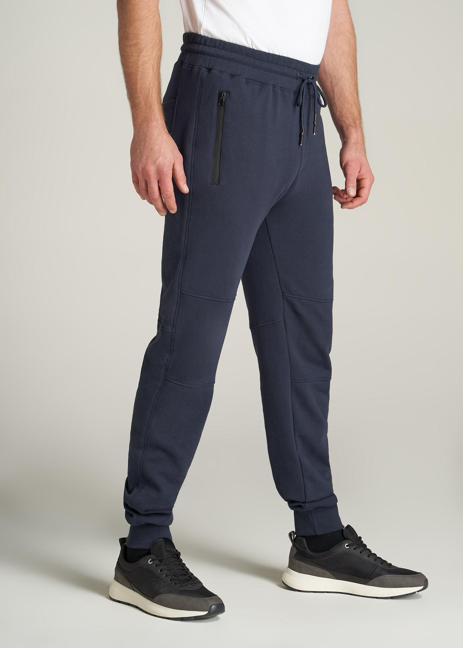 Wearever French Terry Men's Tall Joggers in Navy Male Product Image