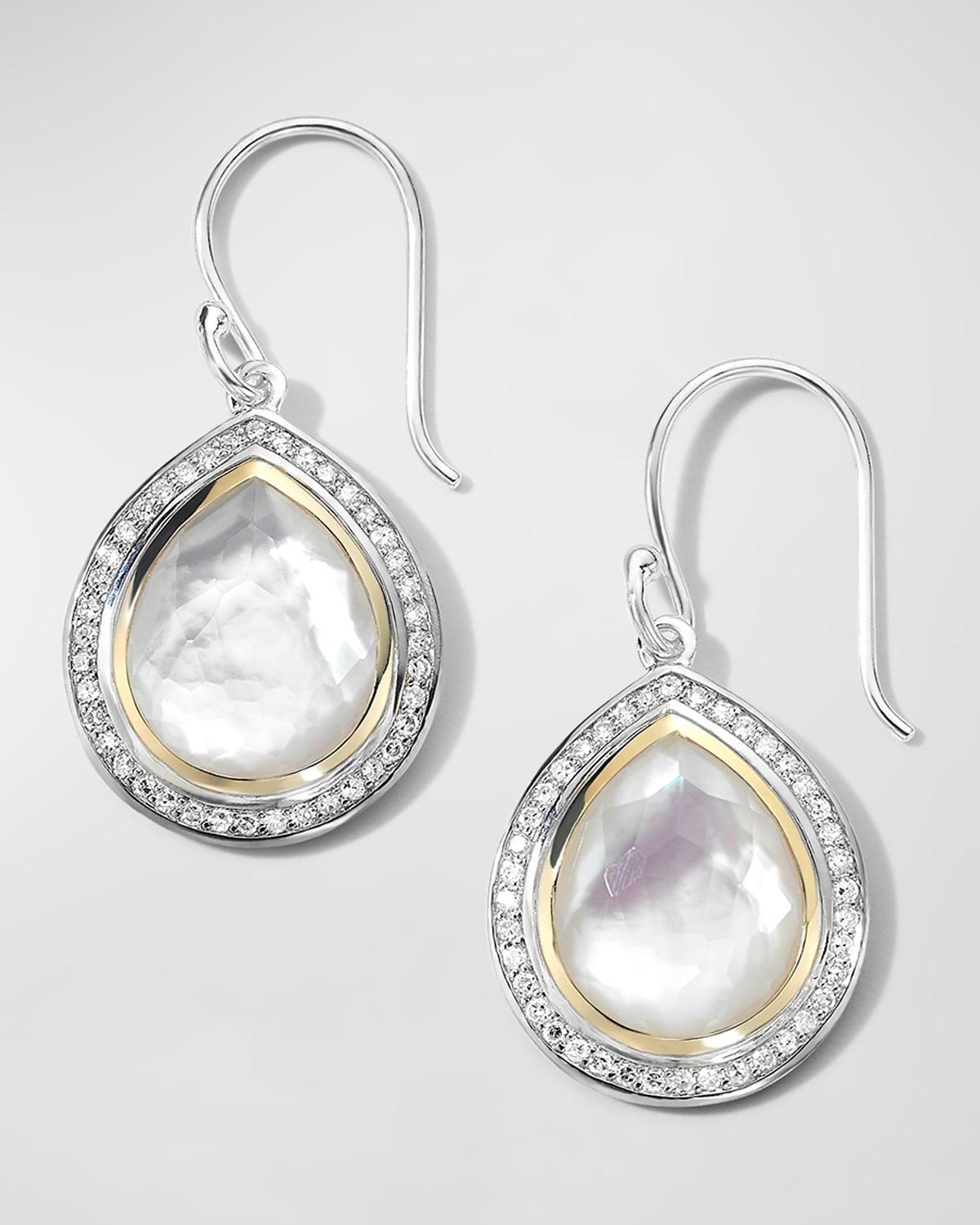 Womens Chimera Sterling Silver, 18K Yellow Gold & Multi-Stone Drop Earrings Product Image