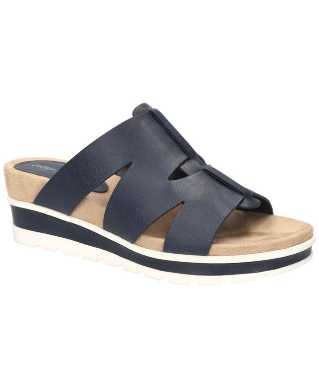 Easy Street Womens Mauna Slip-On Wedge Sandals Product Image