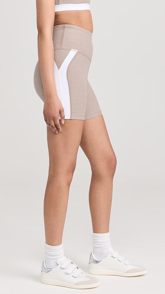 Beyond Yoga Spacedye Top Line Biker Shorts | Shopbop Product Image