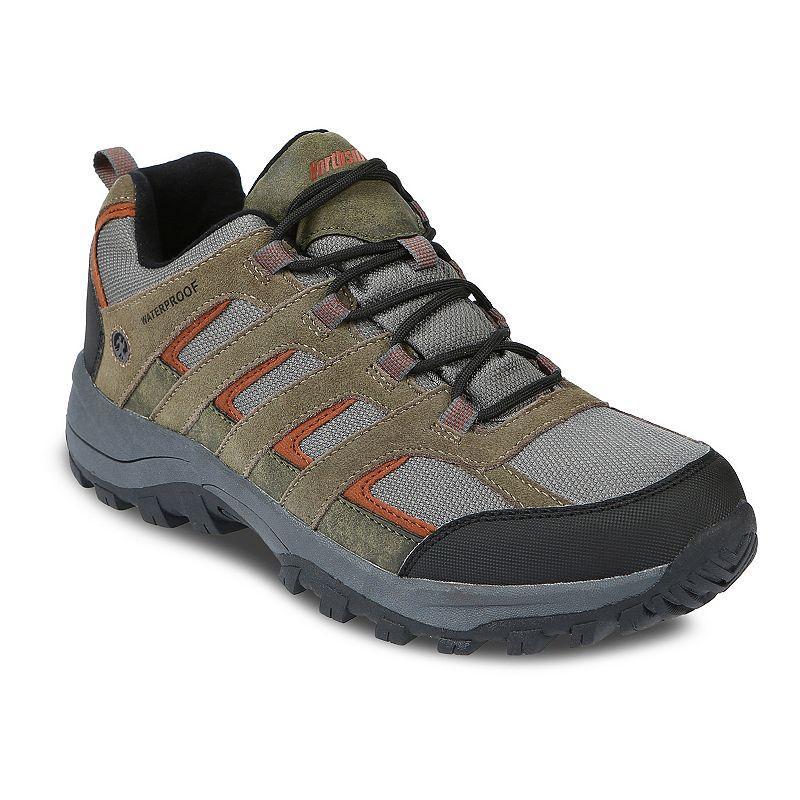 Northside Gresham Mens Waterproof Hiking Shoes Green Product Image