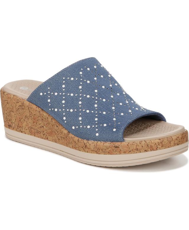 BZees Royal Washable Slide Wedge Sandals Product Image