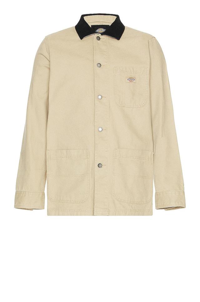 Dickies Duck Unlined Chore Coat Brown. (also in XL). Product Image