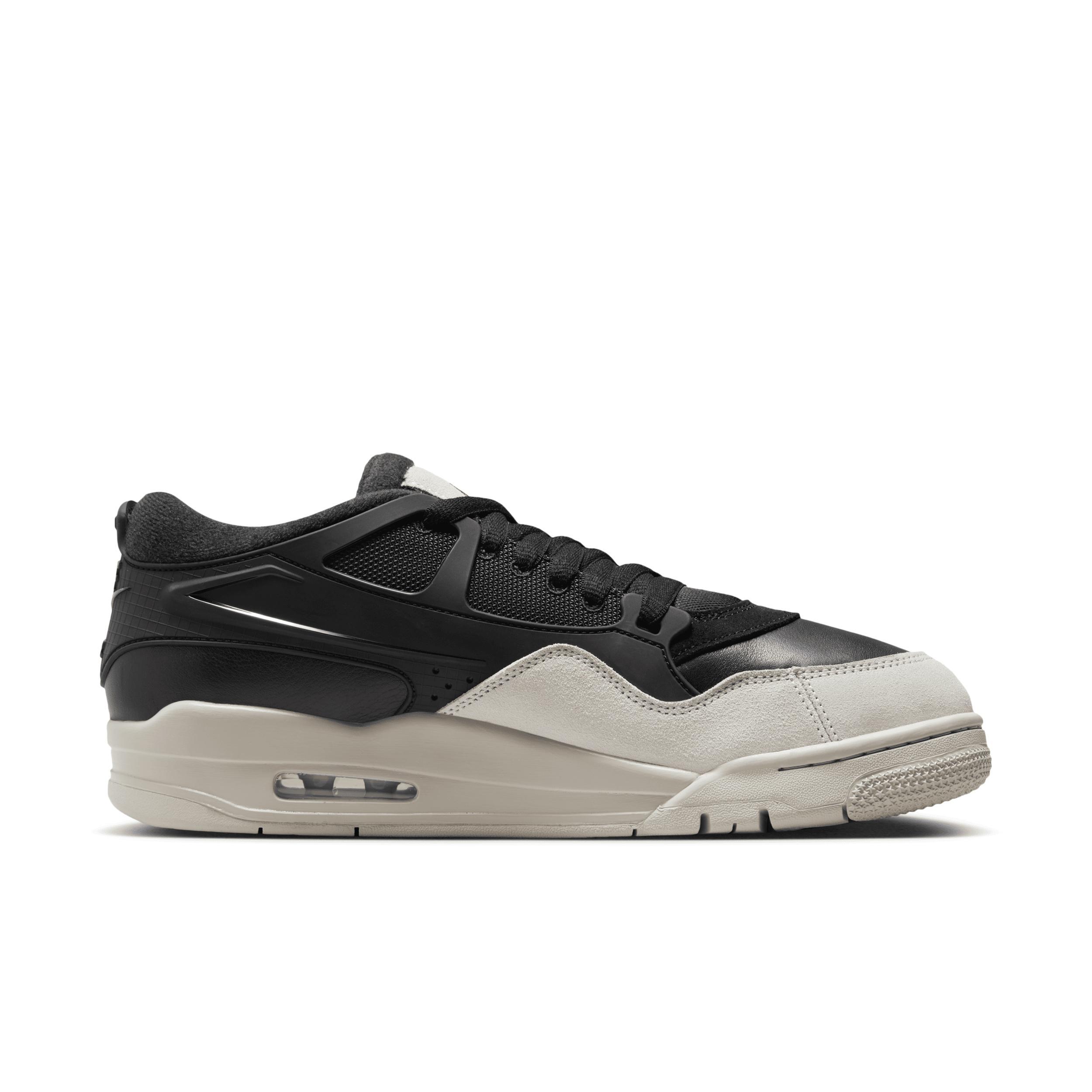 Jordan Mens Jordan AJ 4 RM - Mens Shoes Black/Light Bone/Dark Grey Product Image