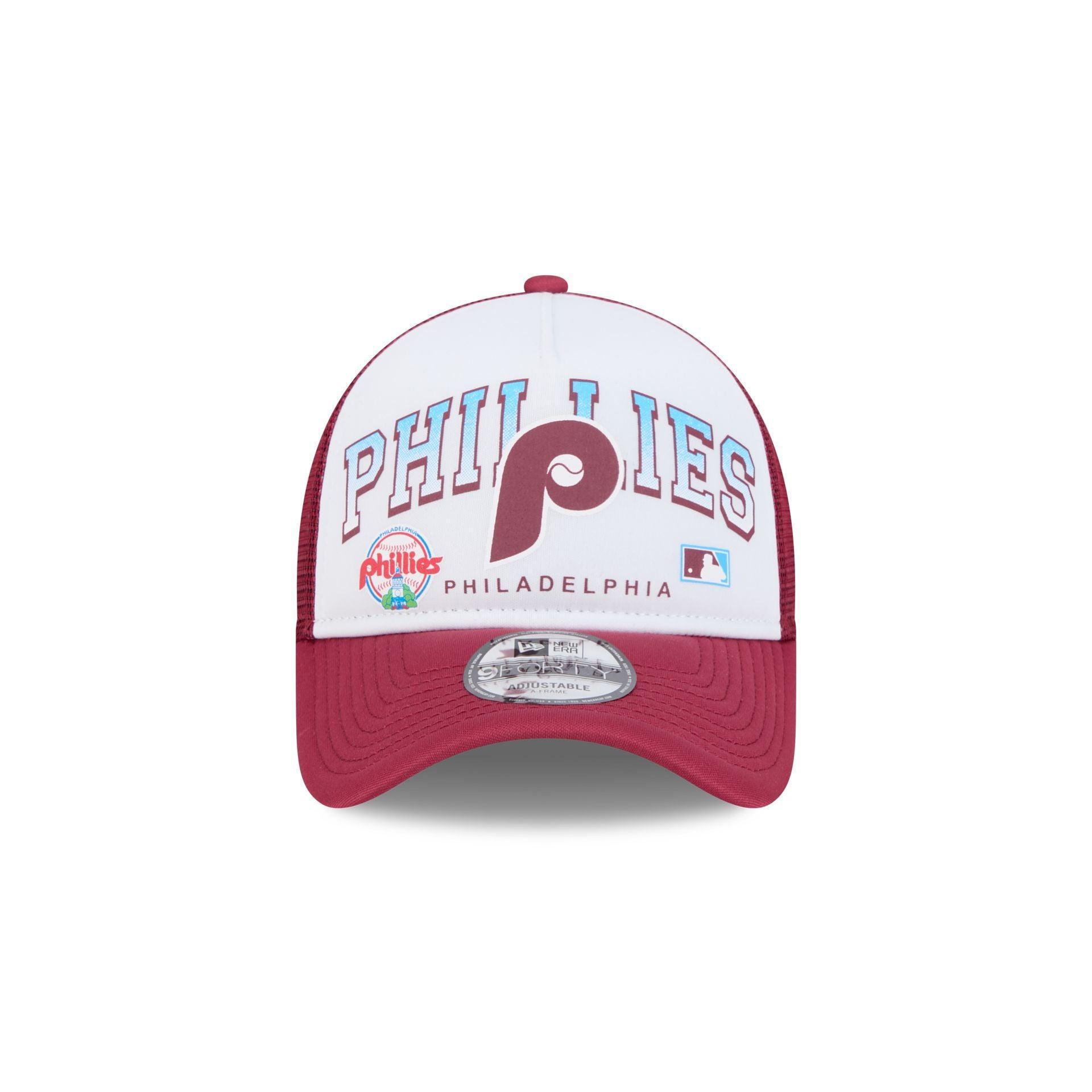 Philadelphia Phillies Sport Classics 9FORTY A-Frame Trucker Hat Male Product Image