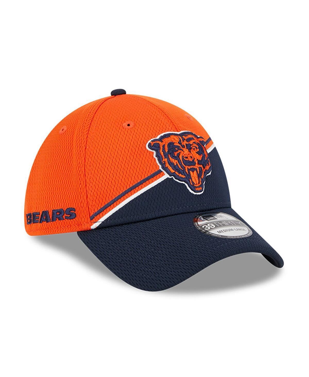 Mens New Era Orange Chicago Bears 2023 Sideline 39THIRTY Flex Hat - Orange Product Image