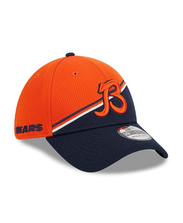 Mens New Era Orange Chicago Bears 2023 Sideline 39THIRTY Flex Hat - Orange Product Image