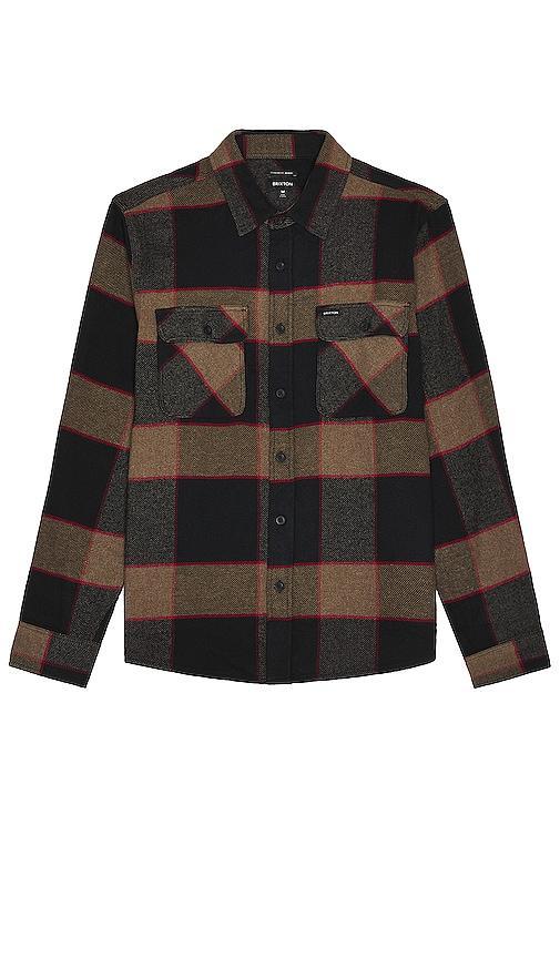 Brixton Bowery Long Sleeve Flannel Size L, M, XL. Product Image