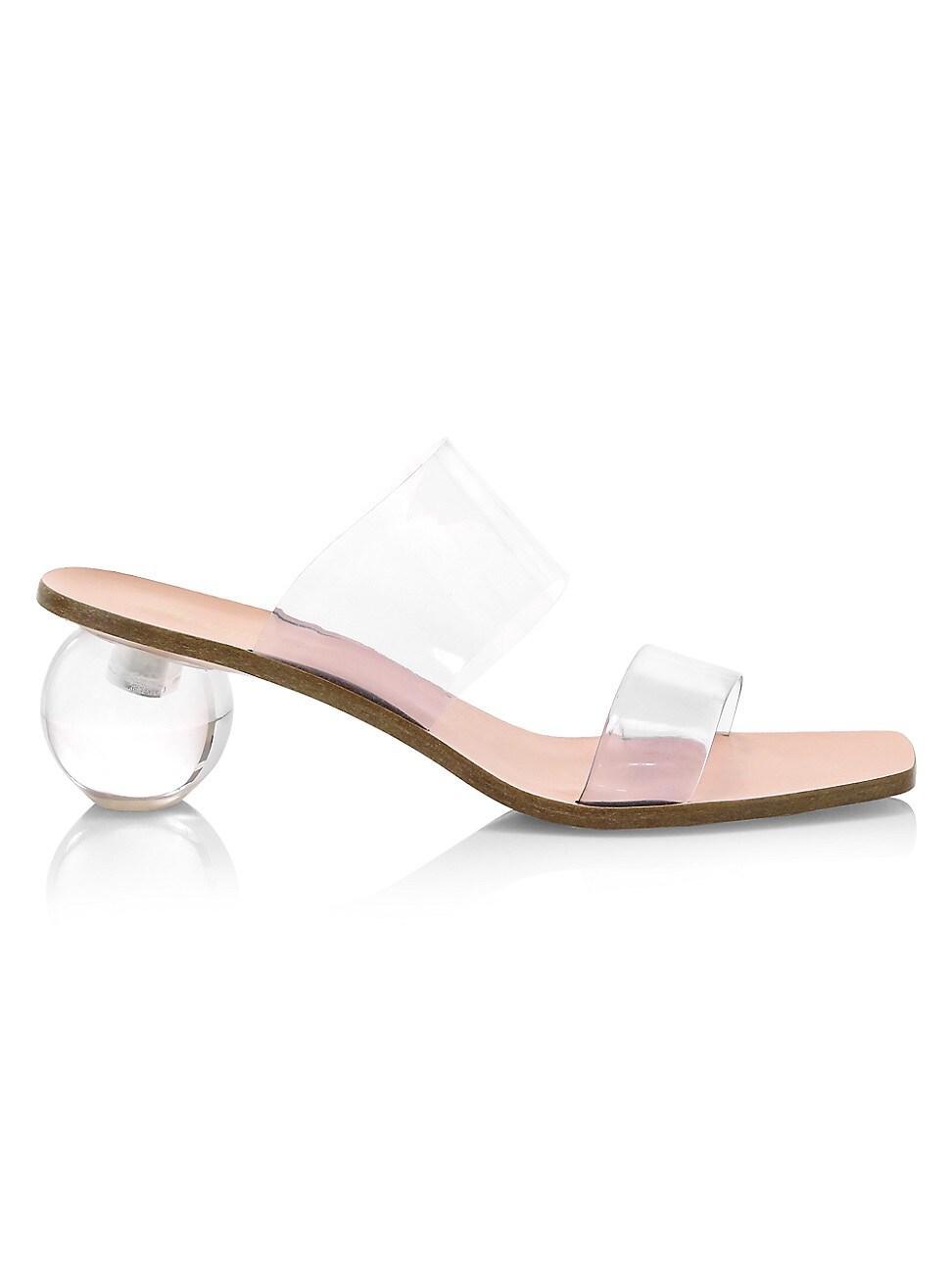 Womens Jila Bauble-Heel Vinyl Mules product image