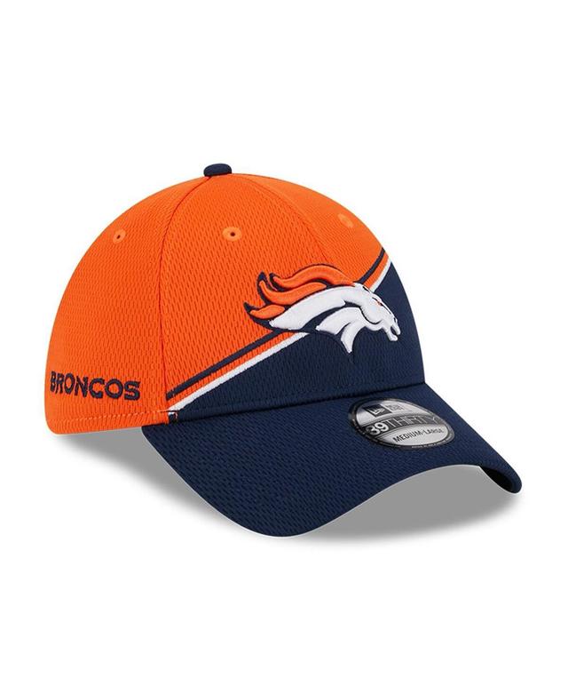 Mens New Era Orange Denver Broncos 2023 Sideline 39THIRTY Flex Hat - Orange Product Image