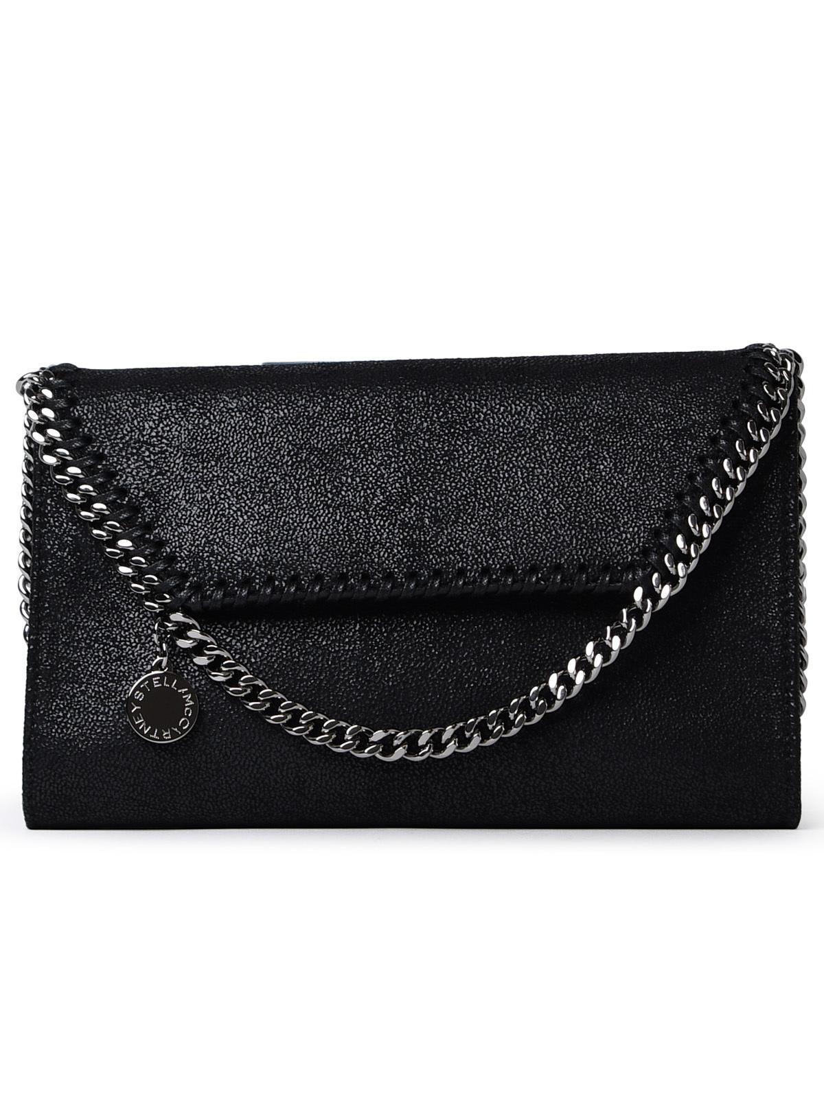 Black Polyester Small Falabella Bag Product Image