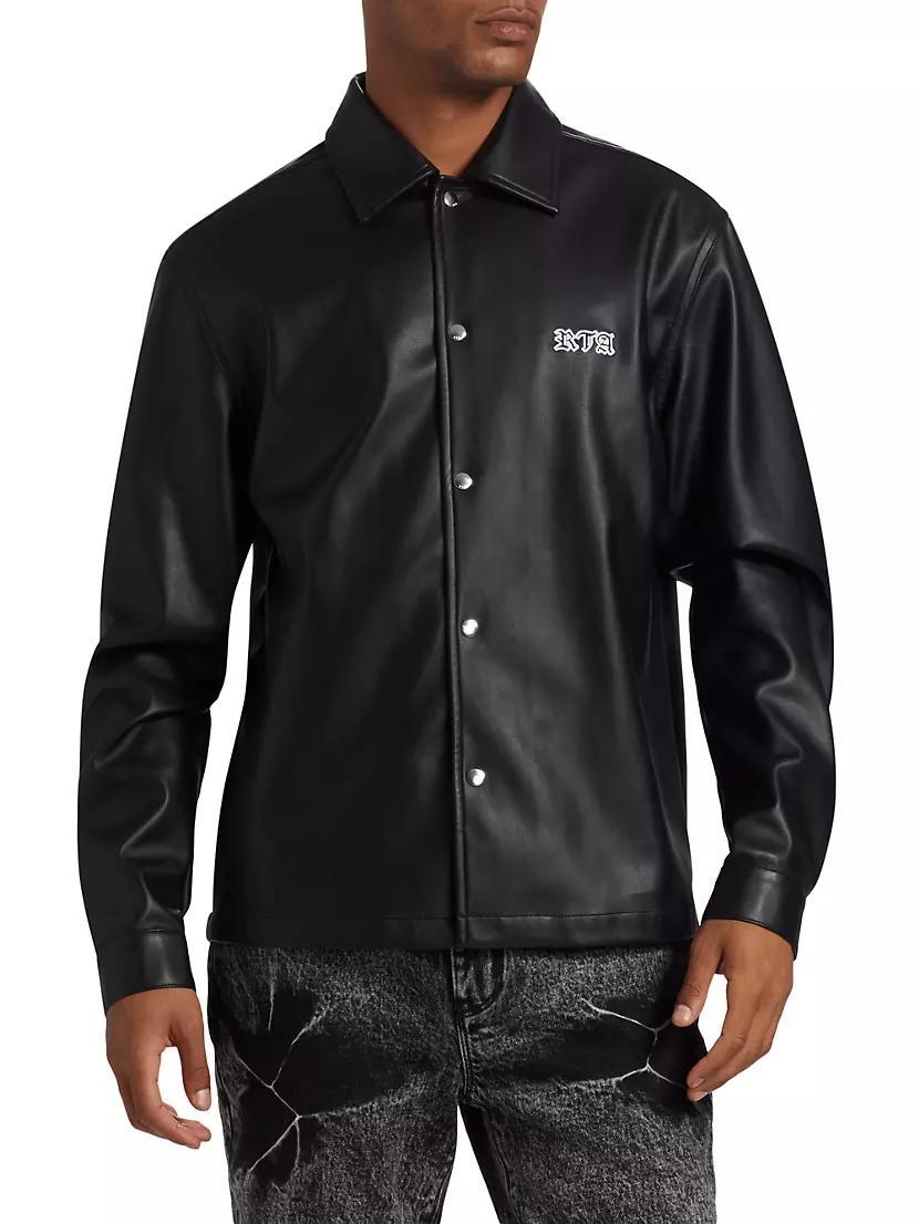 Mens Parlan Faux Leather Jacket Product Image