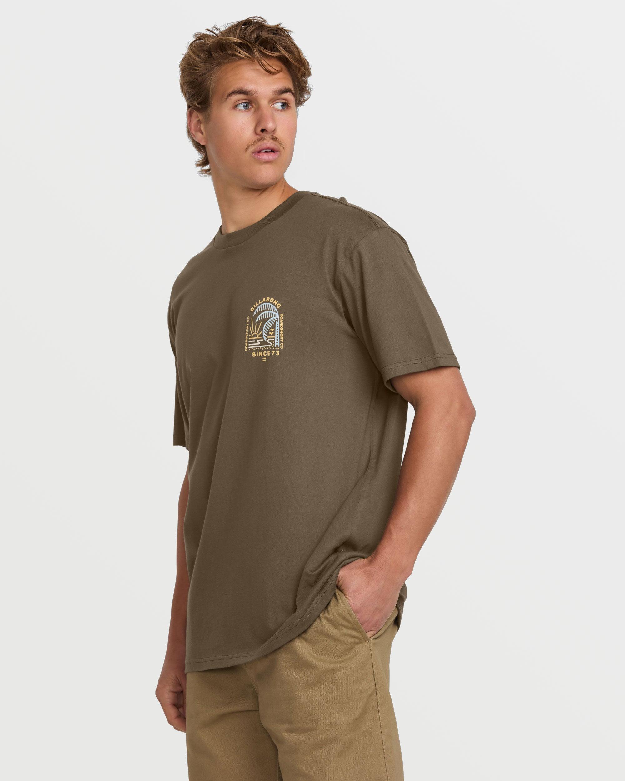 Last Light Premium Short Sleeve Tee - Brown Male Product Image