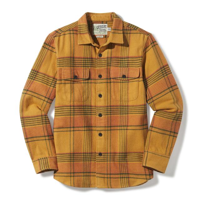 Portland Heavy Flannel  - Apple Cinnamon Green Product Image