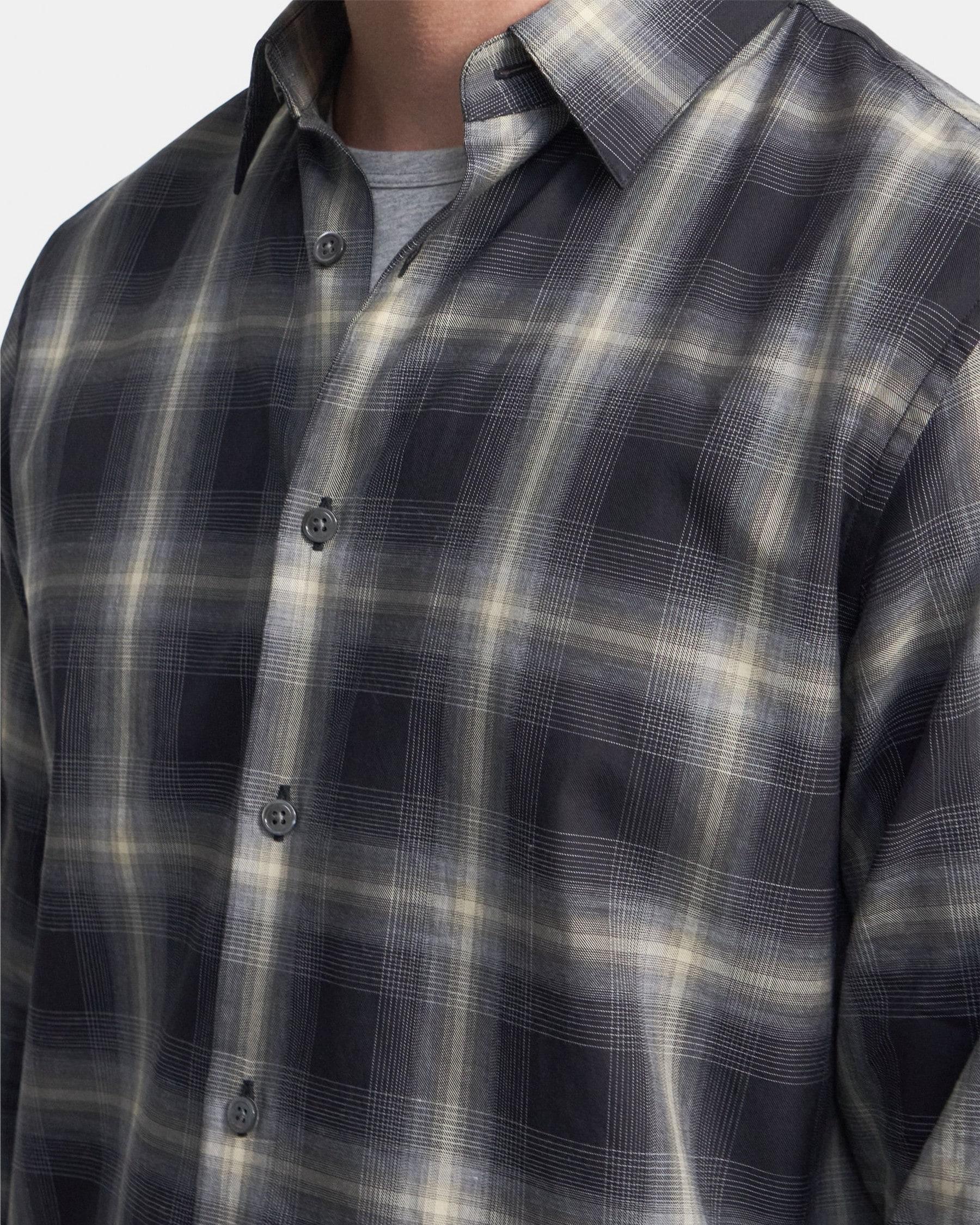 Standard-Fit Shirt in Cotton Flannel Product Image