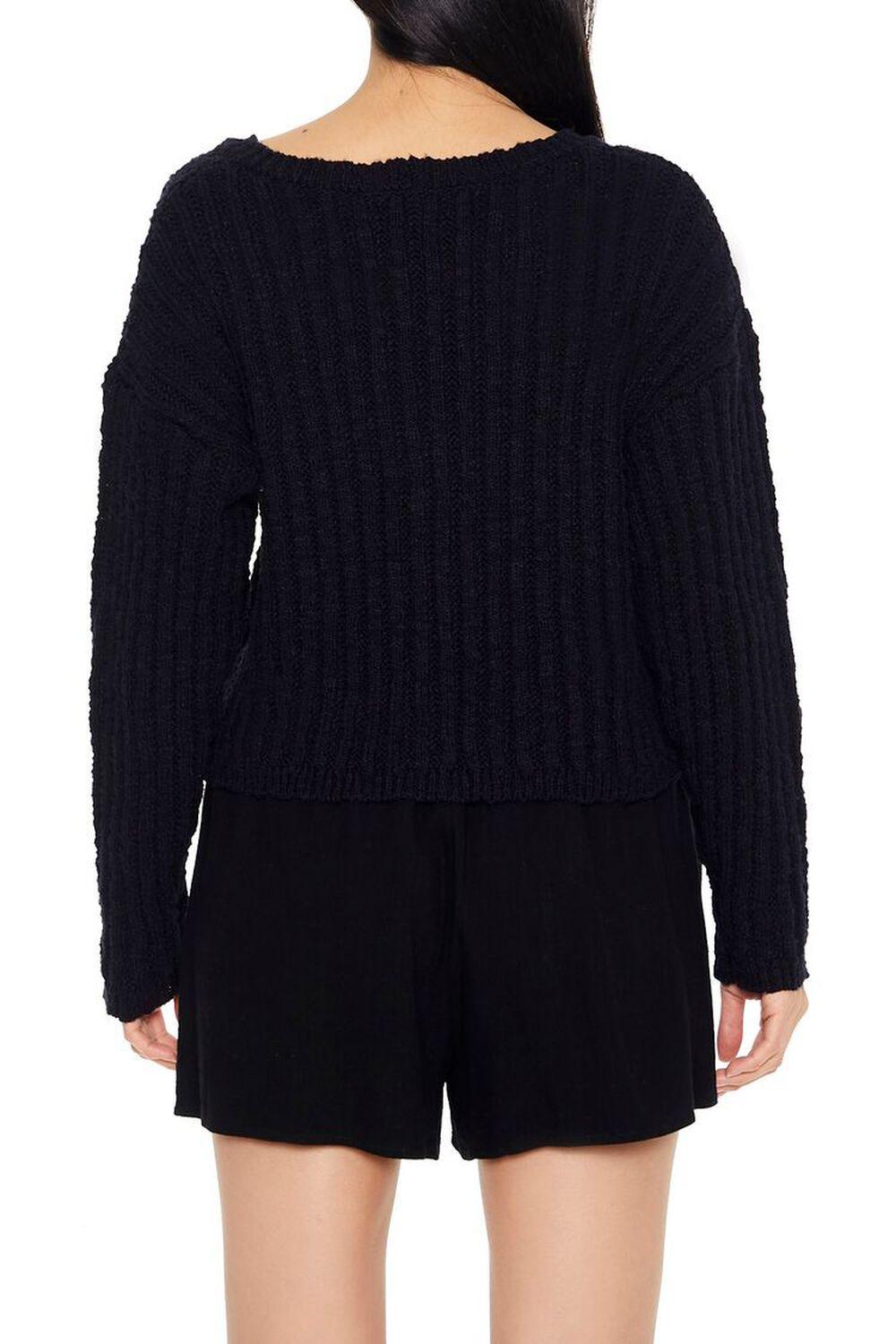 Ribbed Knit Cardigan Sweater | Forever 21 Product Image