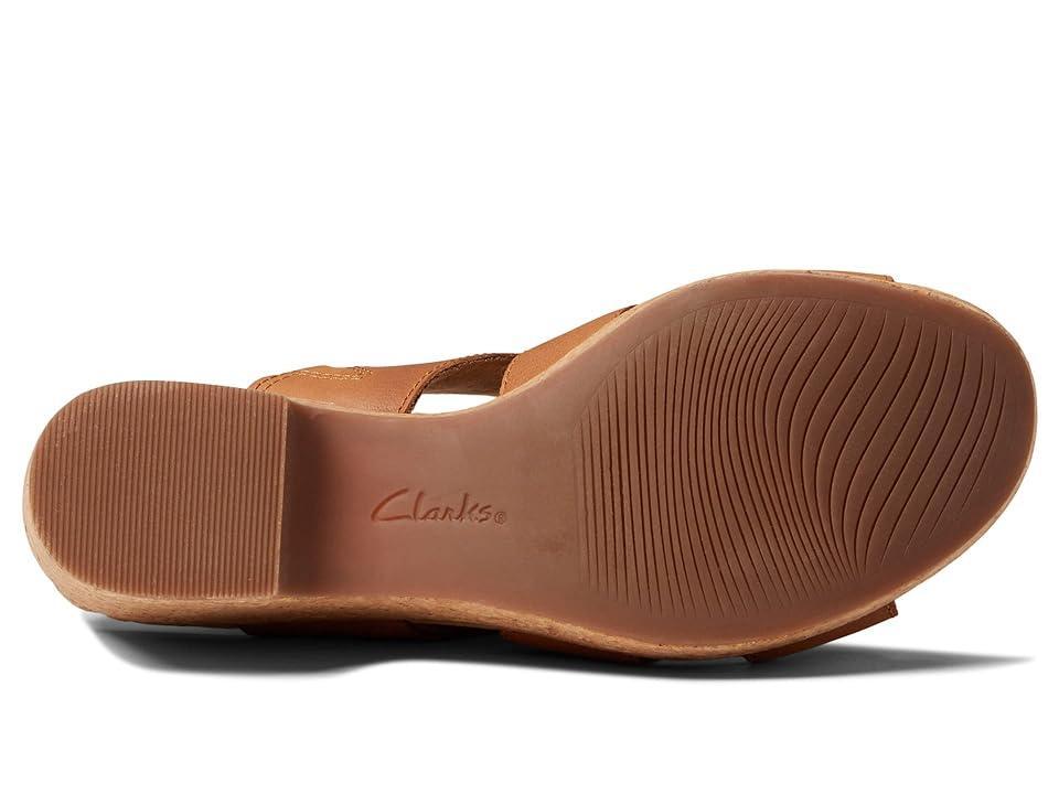 Clarks Giselle Beach Leather) Women's Shoes Product Image