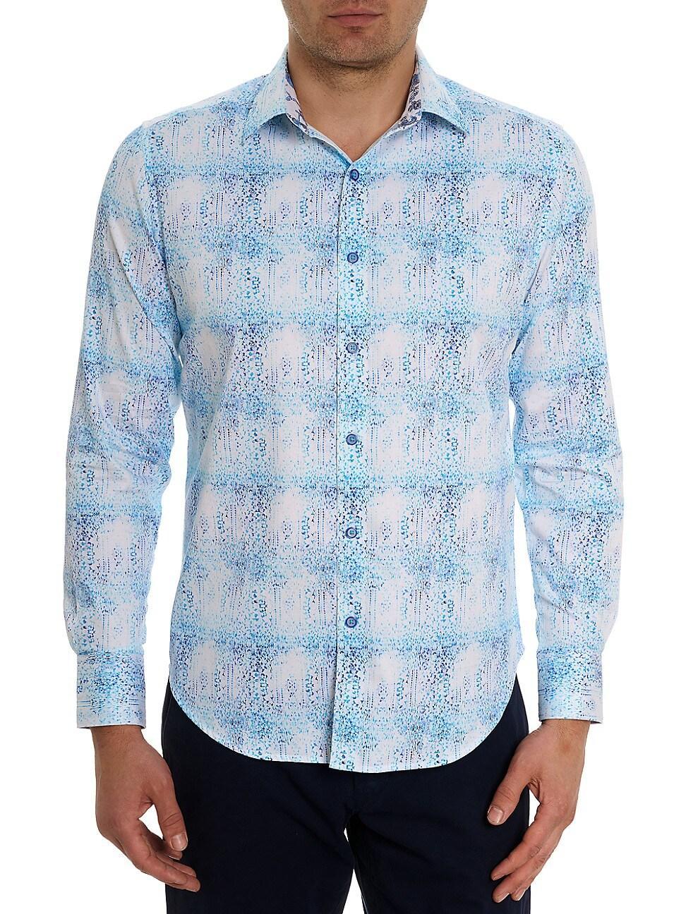 Robert Graham Dreamweaver Cotton Blend Classic Fit Button Down Shirt Product Image