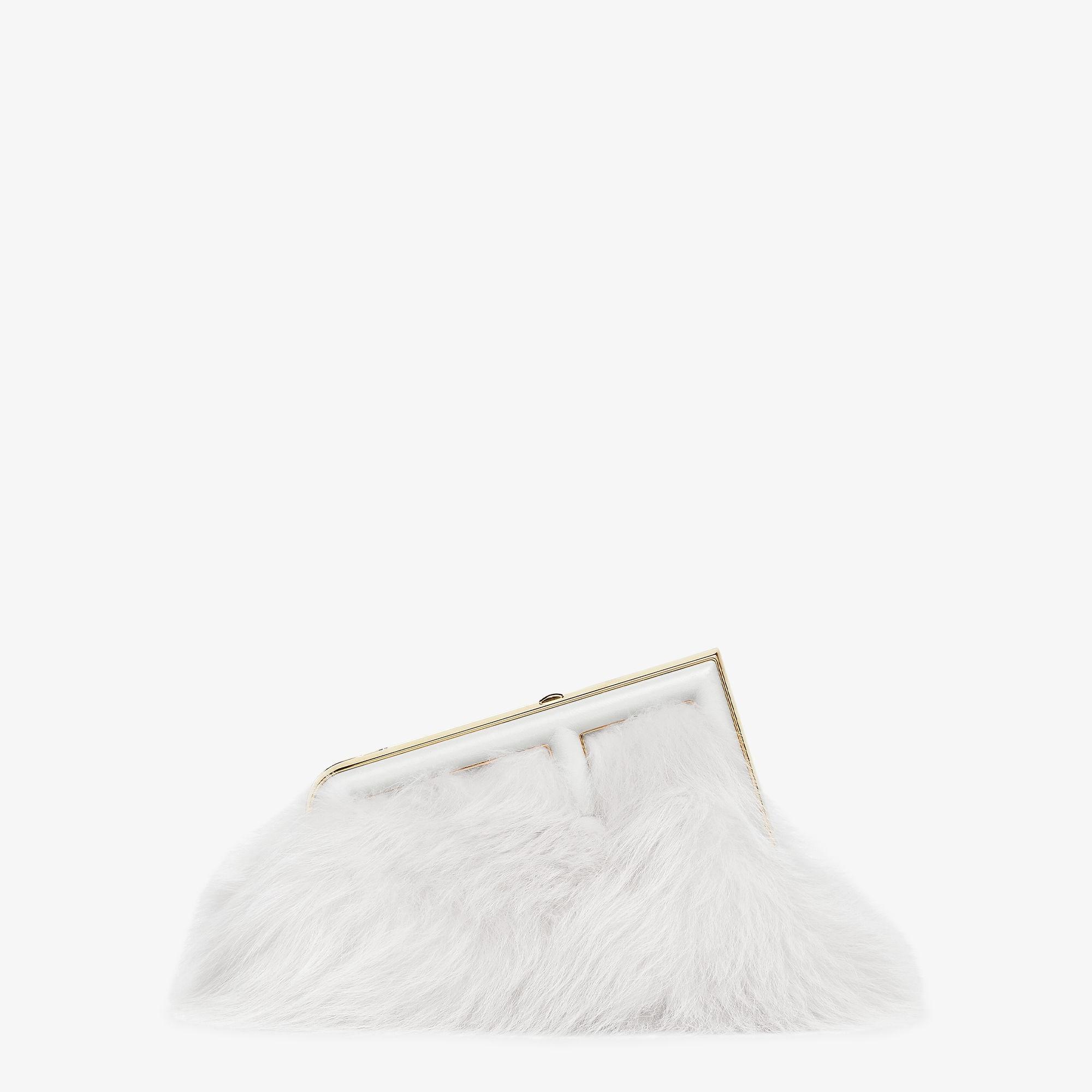 Fendi First SmallWhite fox fur bag Product Image