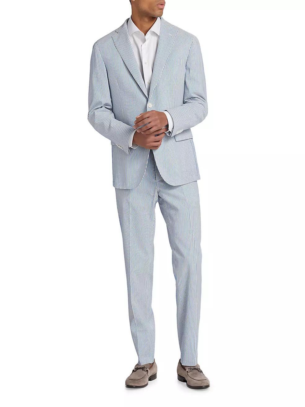 COLLECTION Seersucker Two-Piece Suit Product Image