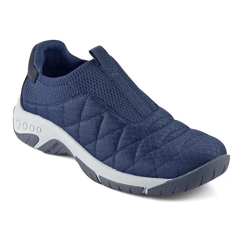 Easy Spirit Wallis Womens Quilted Slip-on Sneakers Blue Product Image