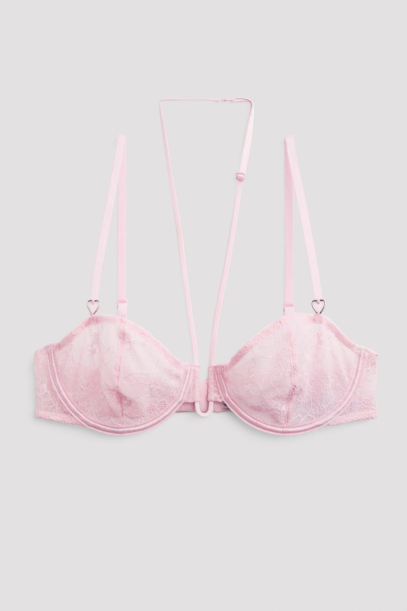 Small Heart Detailed Wire Bra Product Image