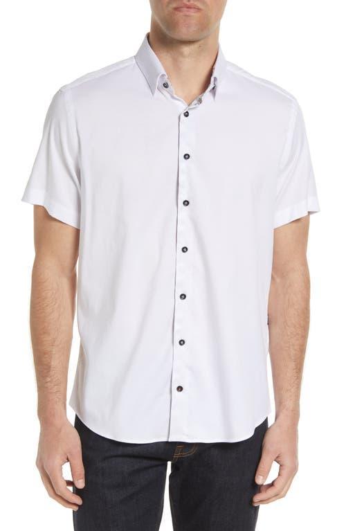 Stone Rose Mens Stretch Short Sleeve Button-Up Shirt Product Image