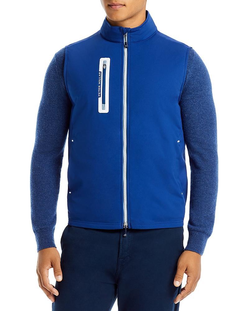 Peter Millar Mens Hyperlight Fuse Hybrid Vest | Color: Sport Navy | Size: S Product Image