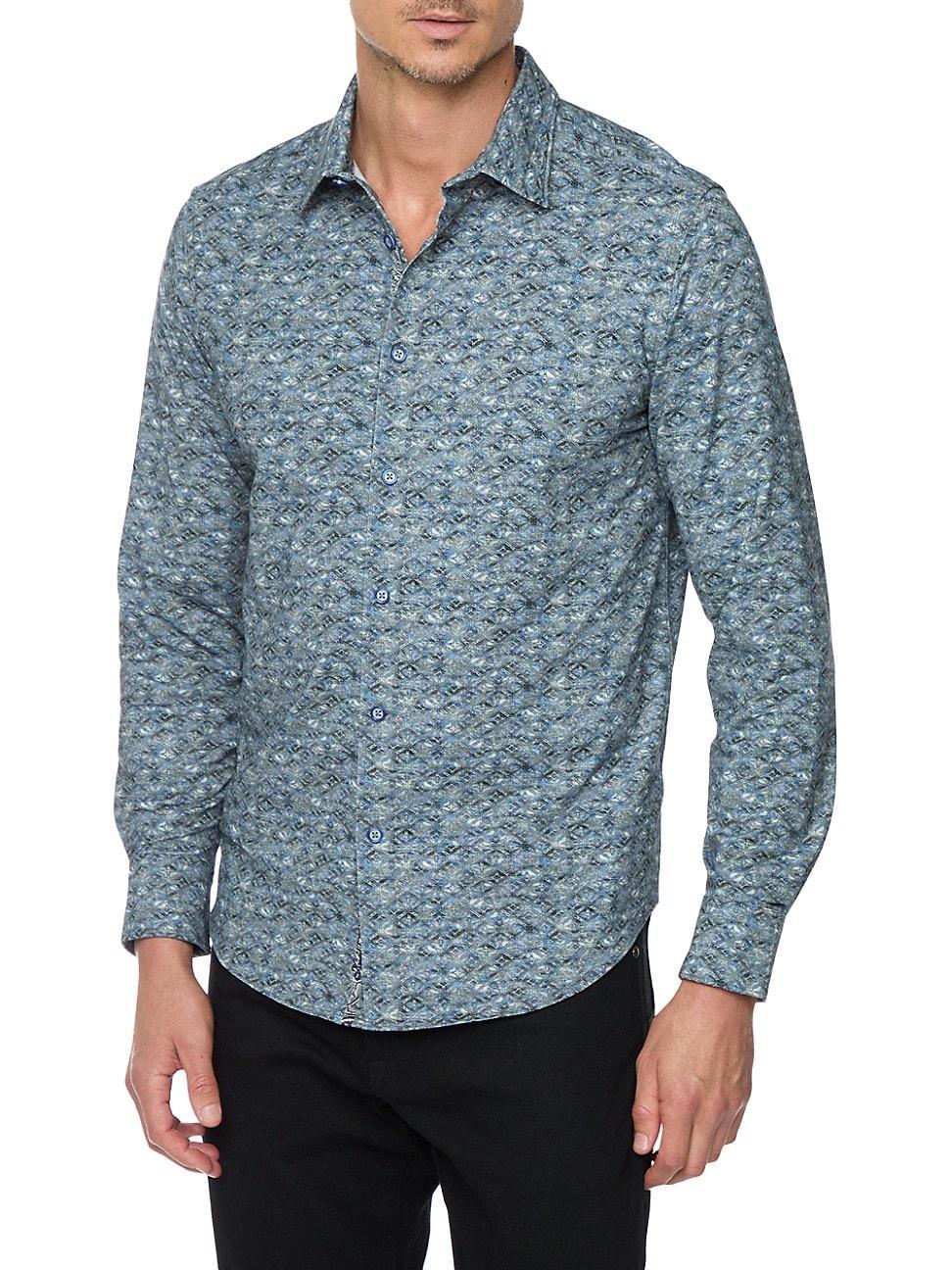 Mens Claredon Medallion Sport Shirt Product Image